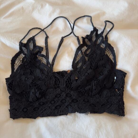 Intimately FP Adella Longline Bralette Black Size S - Picture 3 of 6
